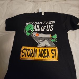Area 51 raid shirt NEW